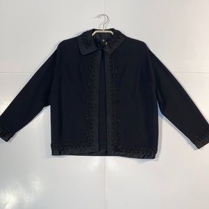 Women’s Black Cardigan Set